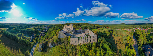 Zamek Rabsztynie  Ruiny Zamku