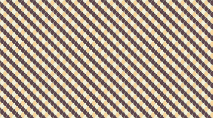 Elegant diagonal pattern of overlapping beige and brown circles.  Perfect for backgrounds, textiles, website design, and packaging.