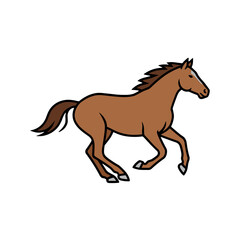 Simple Horse Running
