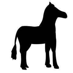 horse silhouette