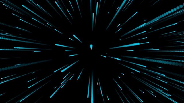 Abstract tunnel of a multicolor spectrum background. Bright rays of neon light and colorful glowing lines. Abstract tunnel of a multicolor spectrum Neon line background. Speed background light rays.