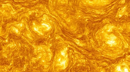 Abstract Golden Swirls Texture Background Fiery Orange Hues Liquid Marble Pattern