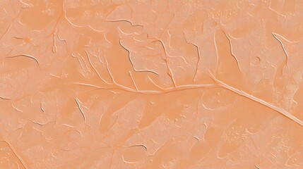 Abstract Peach Textured Background Peach Impasto Painting