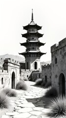 Scene of Tower Art Exhibition