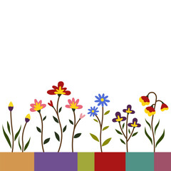 Cute Korean Background with bojagi pattern