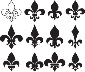 Flourishing decorative elements for retro design. Ornaments in the form of patterns, swirls, and flourishes. Vintage borders, frames, and patterns for invitations and certificates. A vector set.