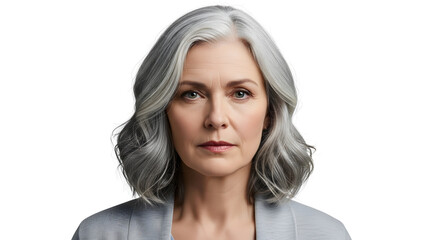 Confident Businesswoman Empowering Older Generation Embracing Change With Professionalism Leadership And Expertise Showcasing Experience Maturity And Ageless Beauty