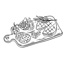Hand Drawn Charcuterie⁠

