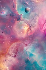 a colorful galaxy