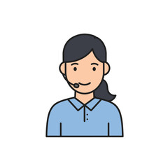 Powerful silhouette of a great white shark swimming in the deep ocean waters