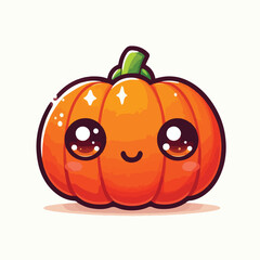Chibi Cute Halloween Vector Illustration