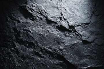 Fototapeta premium Dark stone texture background with subtle dramatic lighting