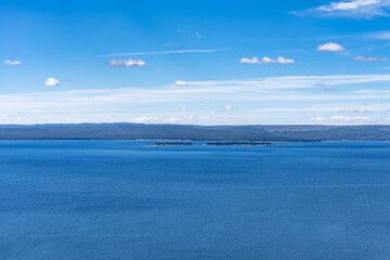 Lake Butte Overlook, Yellowstone National Park, Wyoming. Yellowstone Lake
