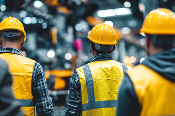 Industrial Workers in Safety Gear
