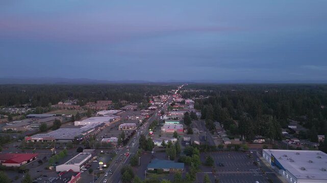 Sunset in Washington 