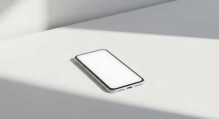 Close-up shot of a power switch on a wall with a modern electronic device screen in the background