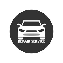 Repair tool sign icon isolated on transparent background