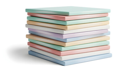 Pastel Notebook Tower