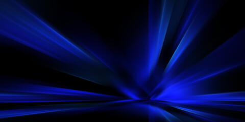 Colorful spectrum lights tech black party club neon lights abstract wave technology background, black background
