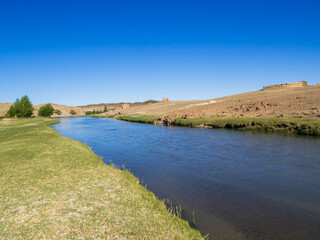 Obraz premium Ongi River, Gobi Desert, Mongolia
