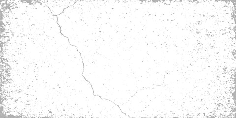 Blank, rough white grunge background texture, like an old concrete wall surface with dirty black paint design © Jisan