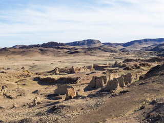 Ongi ruins, Gobi Desert, Mongolia