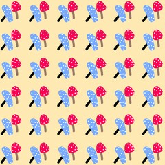 seamless pattern with hearts