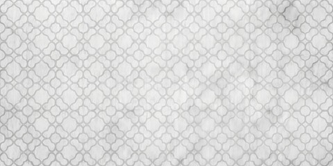 Fototapeta premium White Geometric Lace Pattern Overlay PNG Isolated on Transparent Background