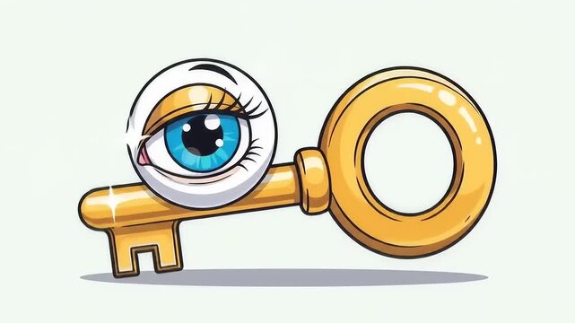 Eye Key Symbolism - Unlocking Secrets and Revealing Hidden Truths.