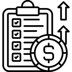Expenses Icon Vector Element