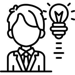 Employee Icon Vector Element