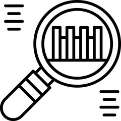 Analytics Icon Vector Element