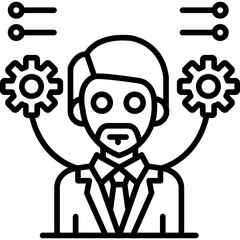 Analytics Icon Vector Element