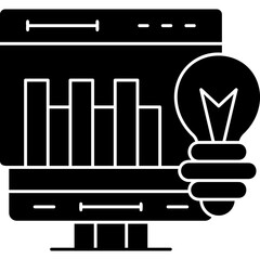 Analytics Icon Vector Element