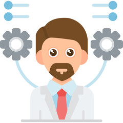 Analytics Icon Vector Element