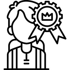 Student Icon Vector Element