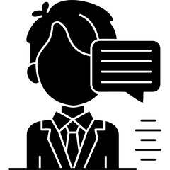 Teach Icon Vector Element