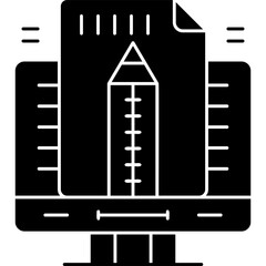 Exam Icon Vector Element