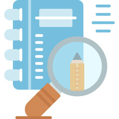 Open Book Icon Vector Element