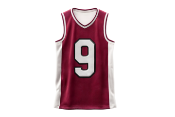 Number nine basketball jersey sports apparel for team spirit and athletic passion for the game