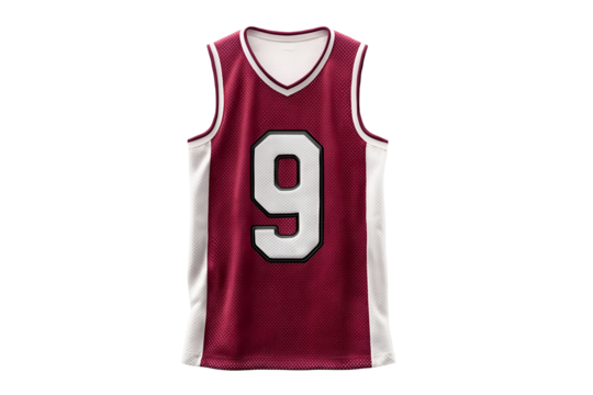 Number nine basketball jersey sports apparel for team spirit and athletic passion for the game