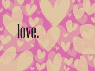 love vector pattern background.eps