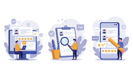 Digital Feedback, User Reviews, and Professional Application Process