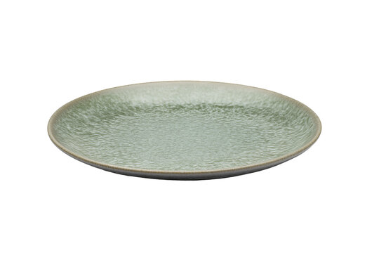 Elegant light green ceramic plate perfect for showcasing culinary creations and dining experiences
