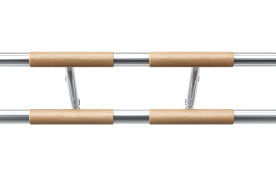 Premium ballet barre offers balance, core workout, and strength training for dance fitness studio