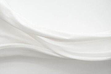 White fabric texture background design element