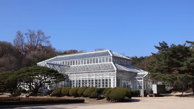창경궁의 100년 된 대온실