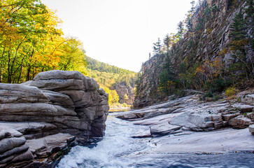 river in the mountains