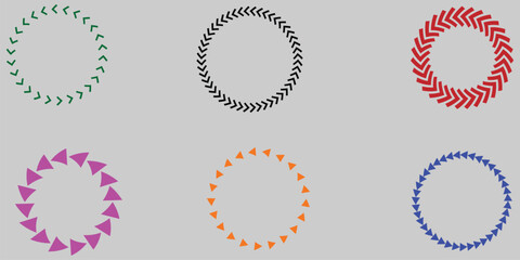 Circle design vector eps file 