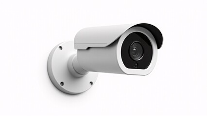 Security Camera On A White Wall